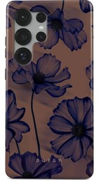 Burga Etui Velvet Night Tough do Galaxy S25 Ultra, brązowo-granatowe