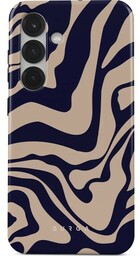 Burga Etui Vigilant Tough do Galaxy S25, beżowo-granatowe