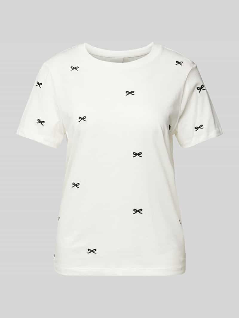 T-shirt z wyhaftowanym motywem model ‘CAMINO’