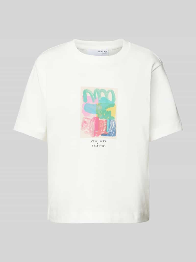 T-shirt z okrągłym dekoltem model ‘ESSENTIAL’