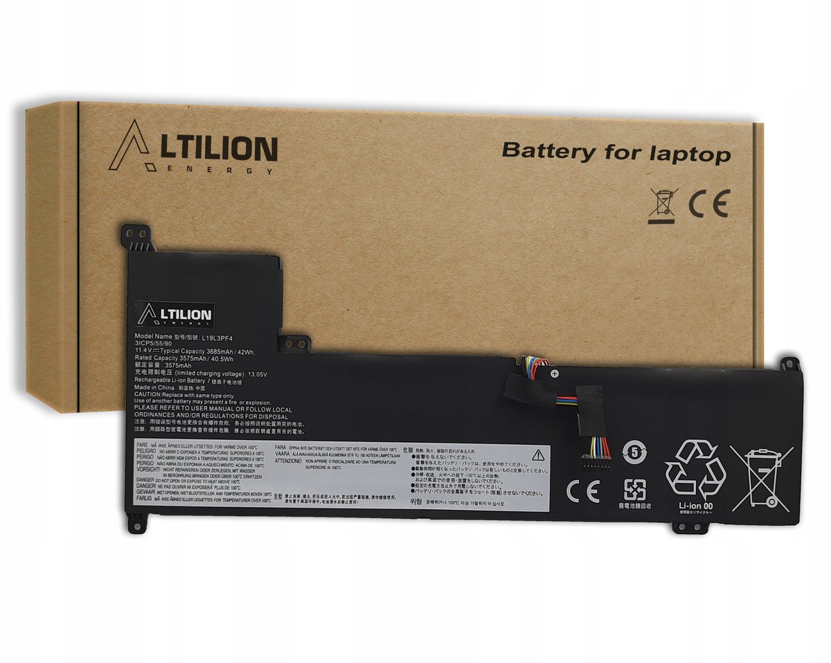 Bateria L19L3PF4 L19C3PF6 Lenovo IdeaPad 3-17ADA05 / 3-17ARE05 / 3-17IML05