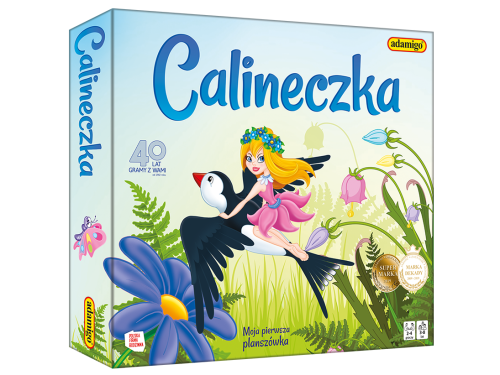 Adamigo moja pierwsza planszówka Calineczka