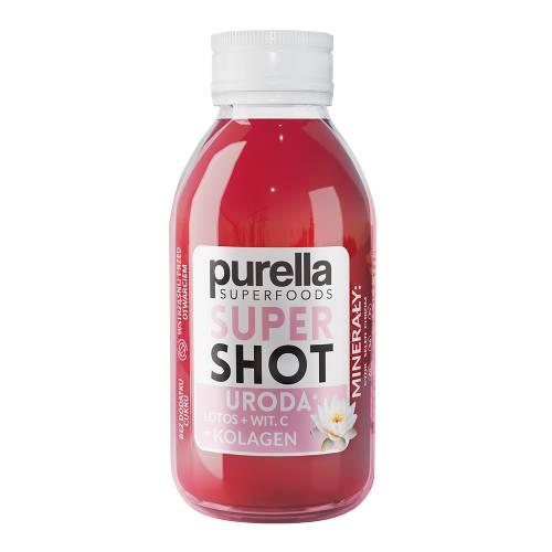 Purella SuperShot Uroda Lotos + Witamina C + Kolagen, 100 ml