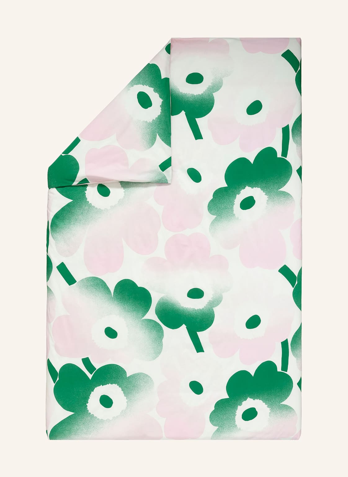 Marimekko Poszewka Na Kołdrę Unikko Häivähdys gruen