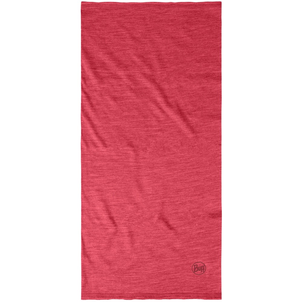 Chusta wielofunkcyjna z wełny merynosów Buff Merino Lightweight Solid Cyberpink