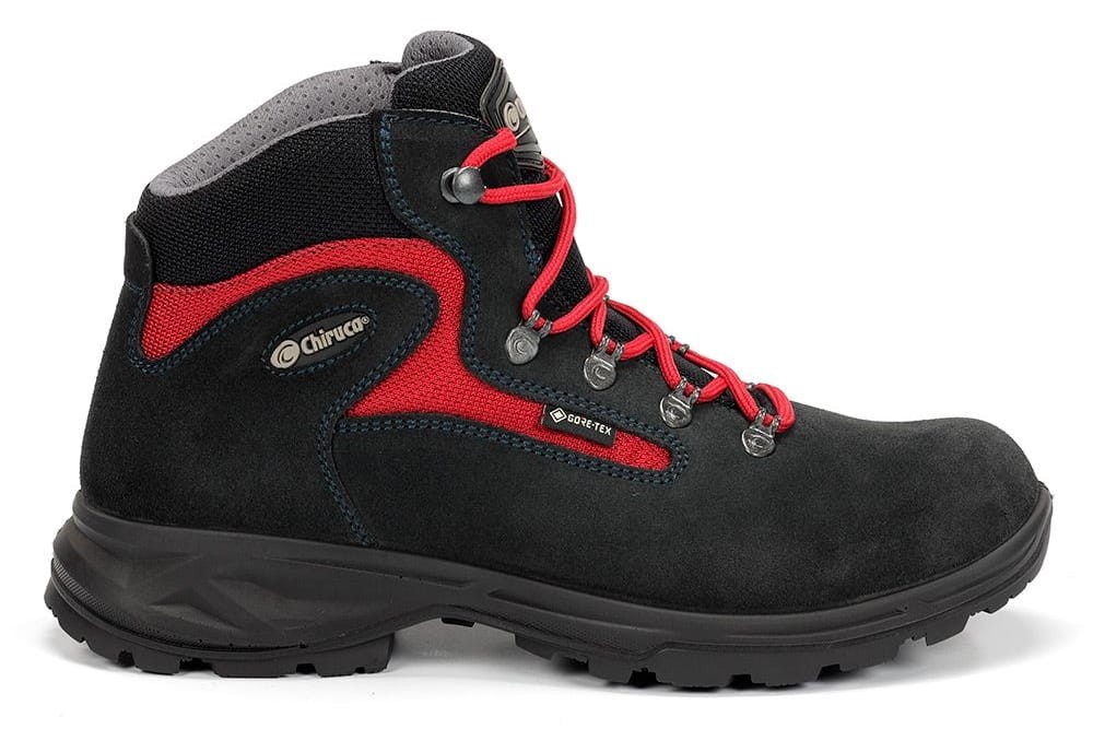 Buty trekkingowe damskie Chiruca Massana 08 grafitowo-czerwony