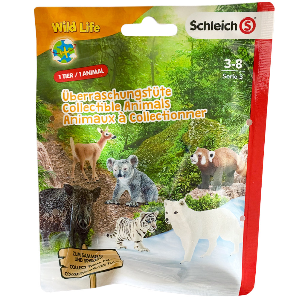 Schleich Wild Life Saszetka Niespodzianka z Figurką Zwierzątko Zwierzę