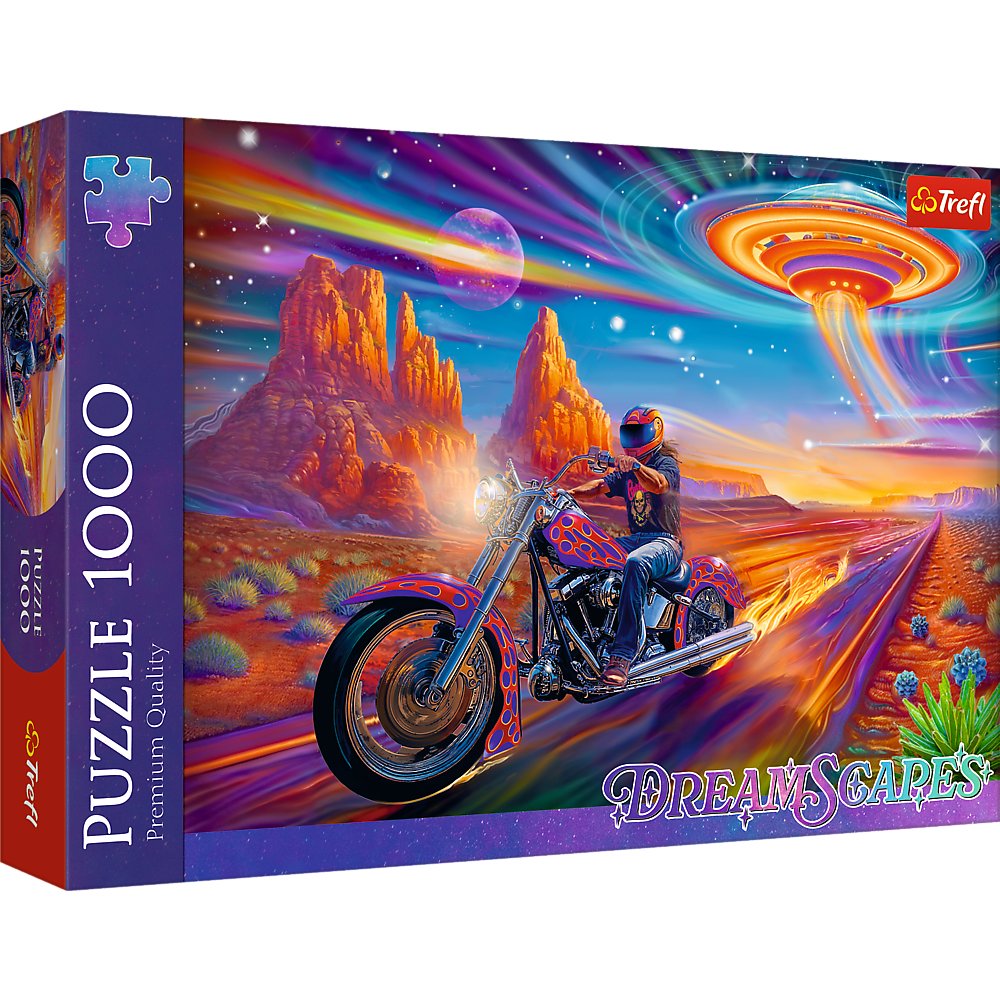 Puzzle, Trefl, DreamScapes: Szalona jazda, 1000 el.