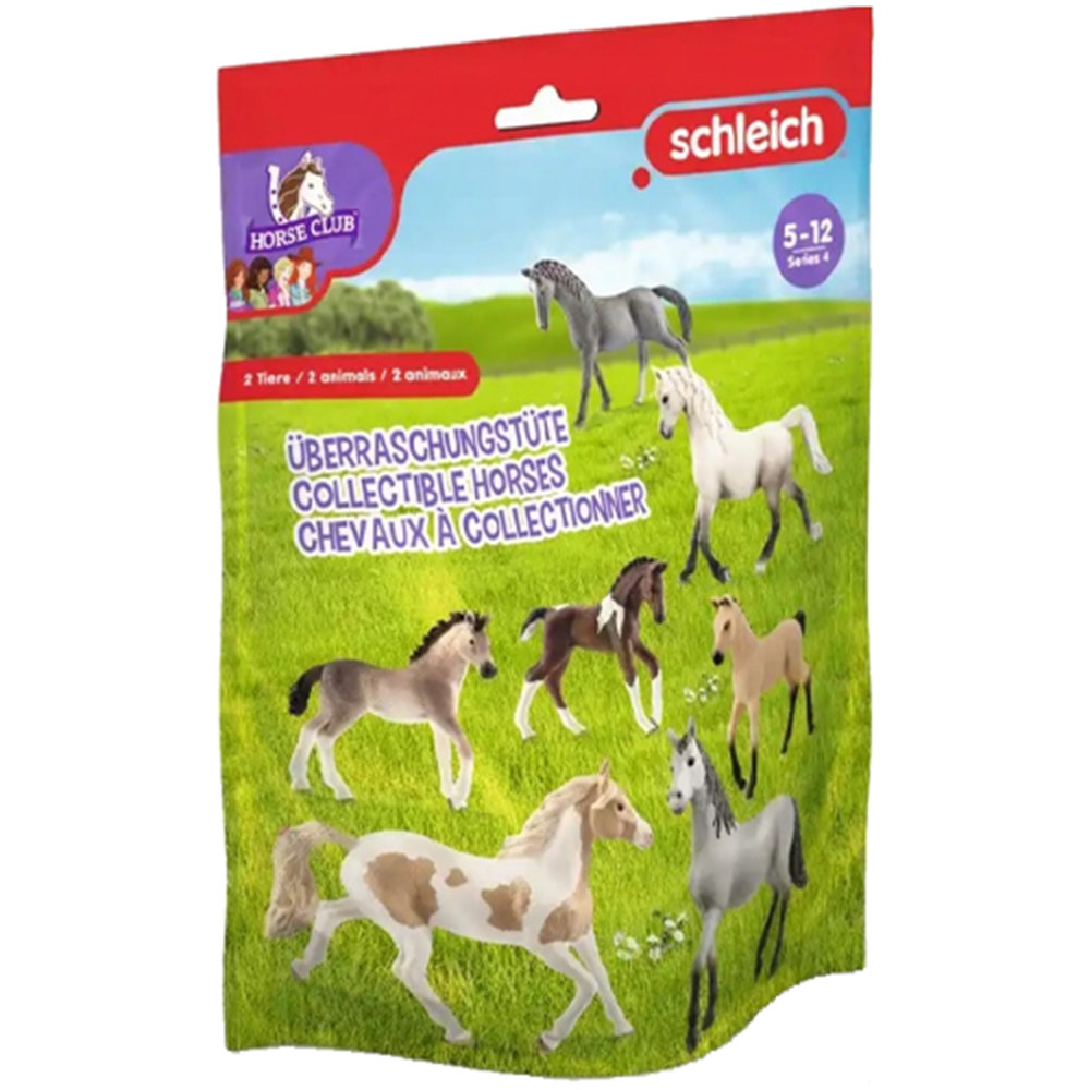 Schleich Horse Club Saszetka Niespodzianka 2 Figurki Konie Koniki Losowe Oryginalne
