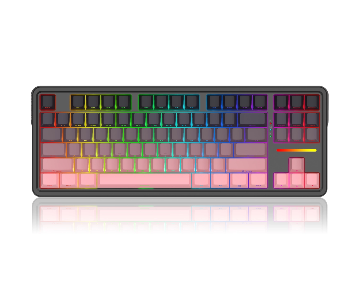 Redragon Antonium Pro K728SP-RGB-PRO Czarno-różowa