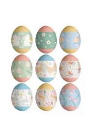 Owijki termokurczliwe na jajka 9szt