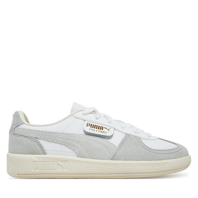 Sneakersy Puma Palermo Leather Big Kid 397275 02 Szary