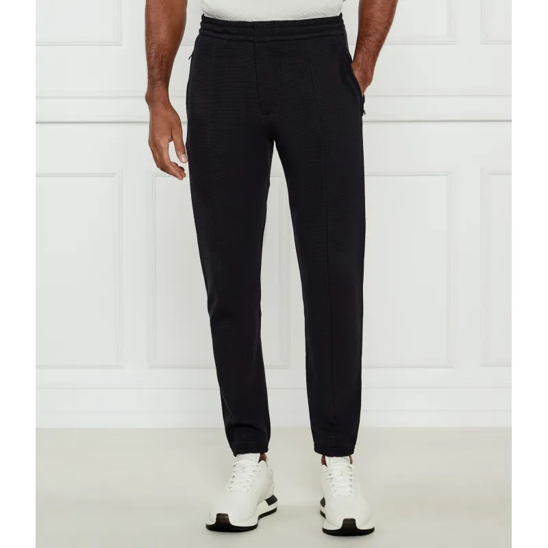 Emporio Armani Spodnie dzianinowe Essentials Regular Fit