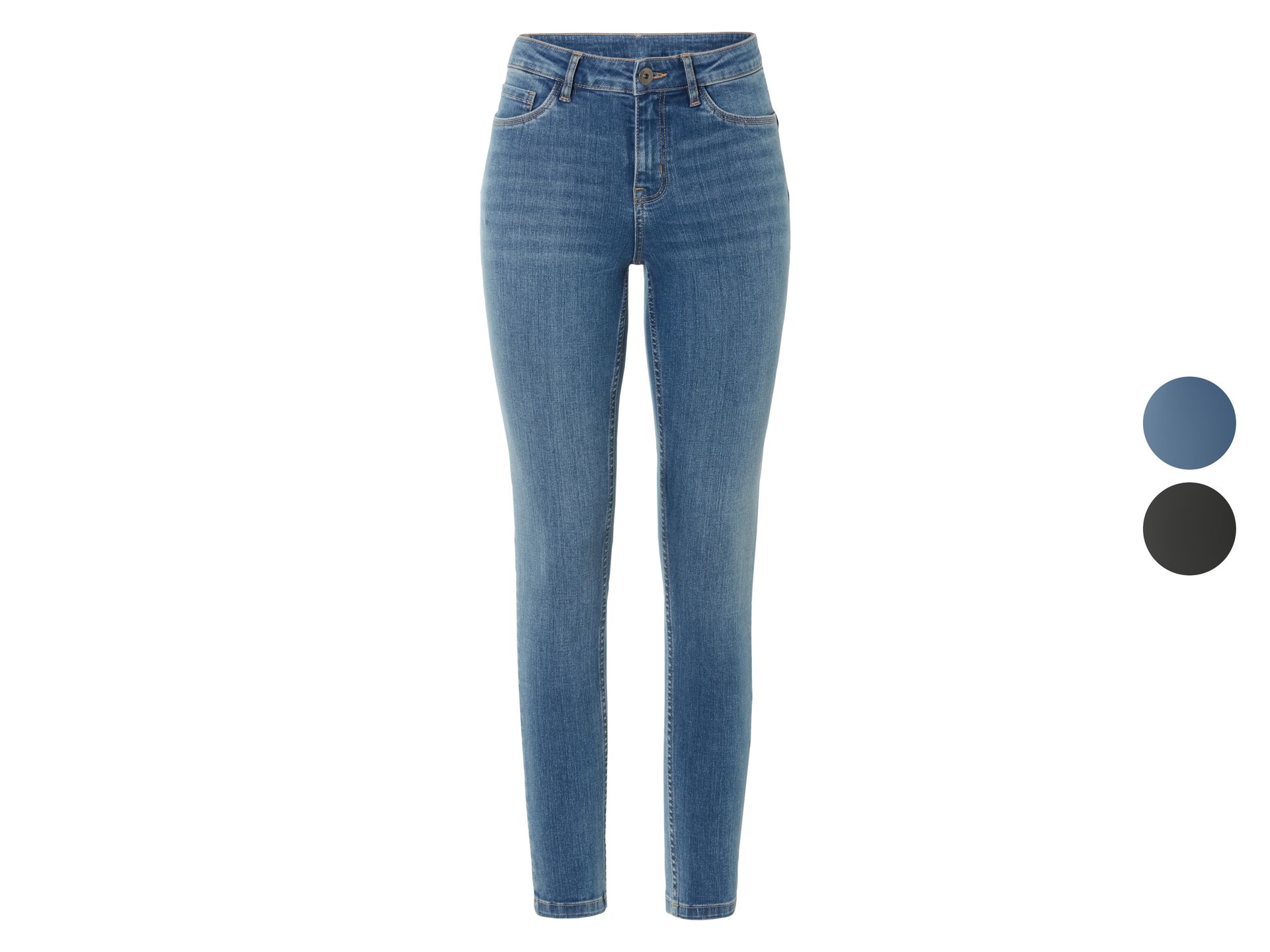 esmara® Jeansy damskie z bawełną, Super Skinny Fit
