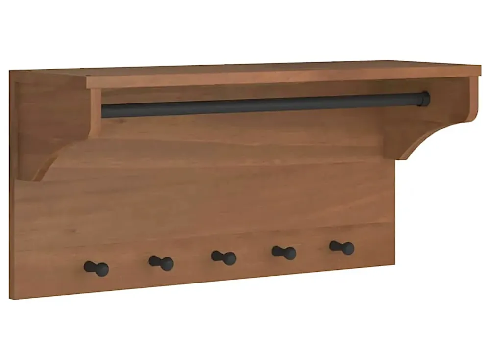 Wieszak ścienny drewno orzechowe R1-P14