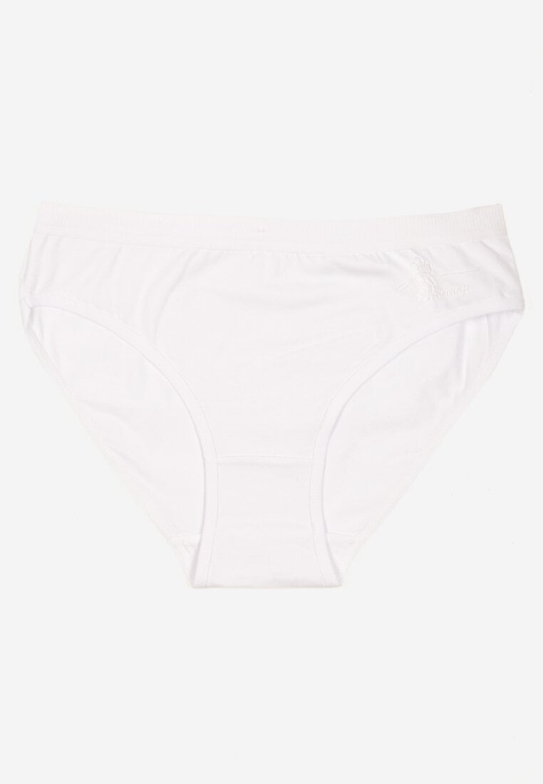 Białe Bawełniane Majtki w Stylu Fig Talivira