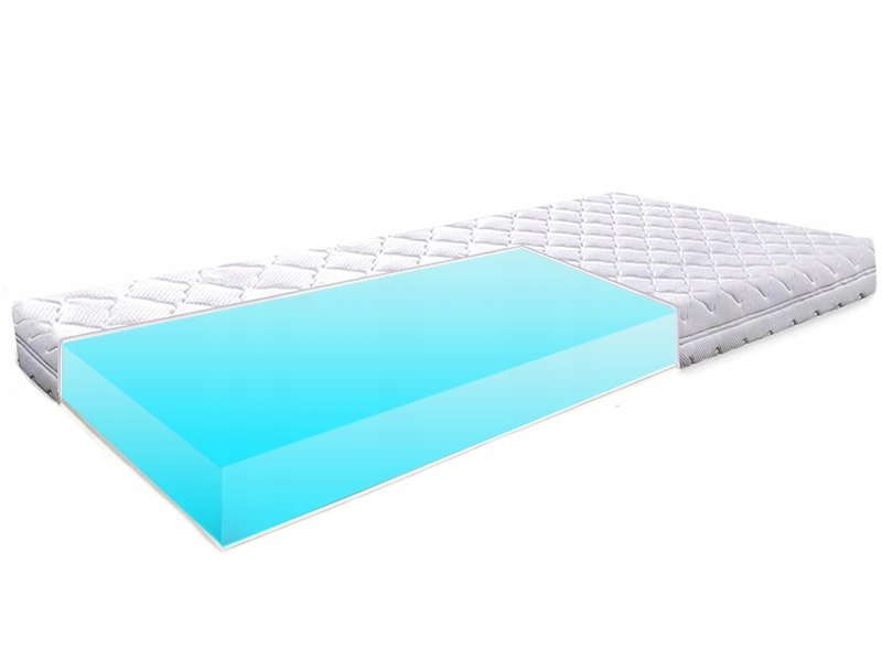 Materac 90X200 piankowy dziecięcy na alergie hipoalergiczny miękki 16cm