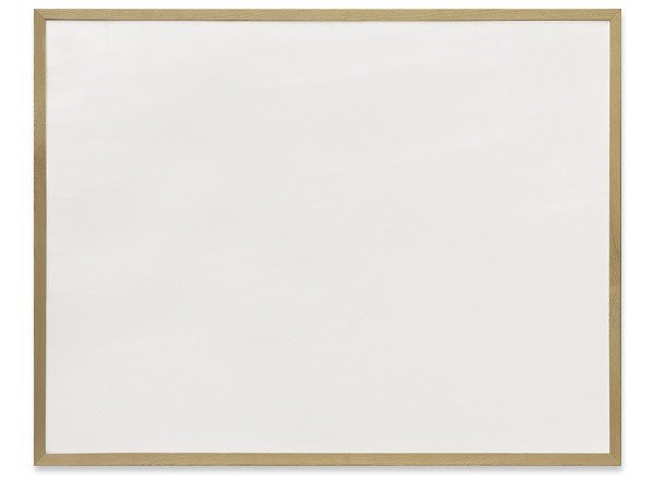 Tablica biała suchościeralna magnetyczna rama drewniana 80x80 cm OUTLET