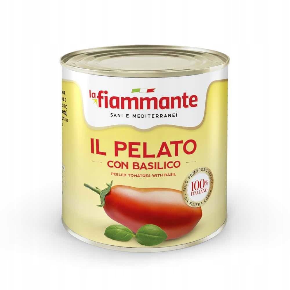 Pomidory Pelati Z Bazylią 3,4Kg La Fiammante