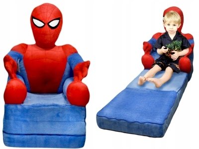 Rozkładana maskotka spider pluszak na prezent