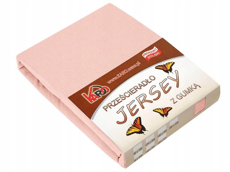 140X200 ŁOSOSIOWE PRZEŚCIERADŁO BAWEŁNIANE JERSEY