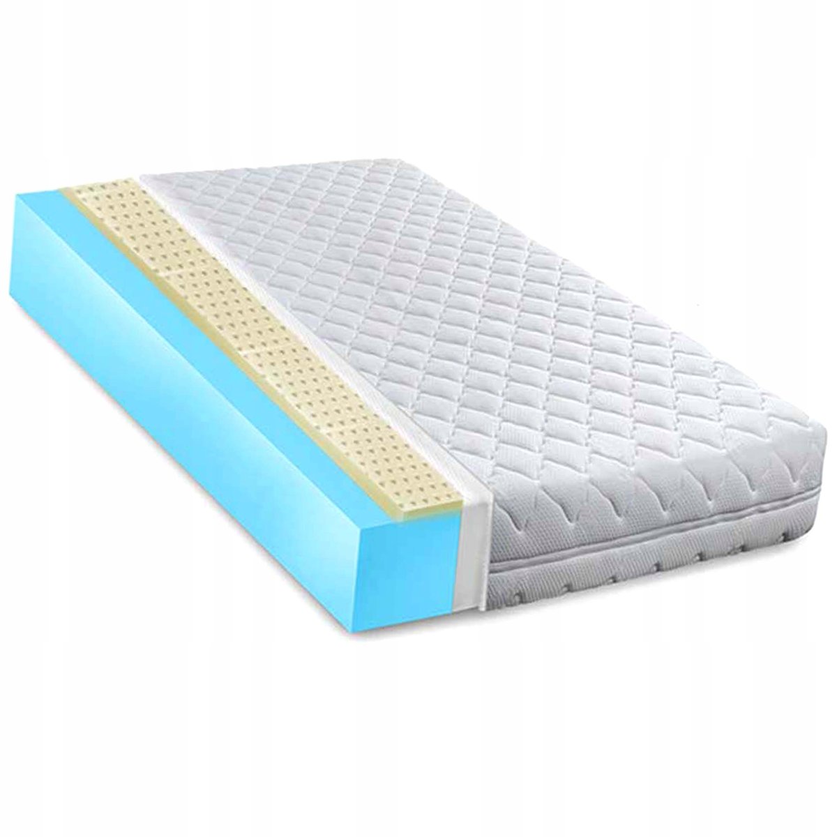 Materac 70X160 dziecięcy miękki z lateksem
