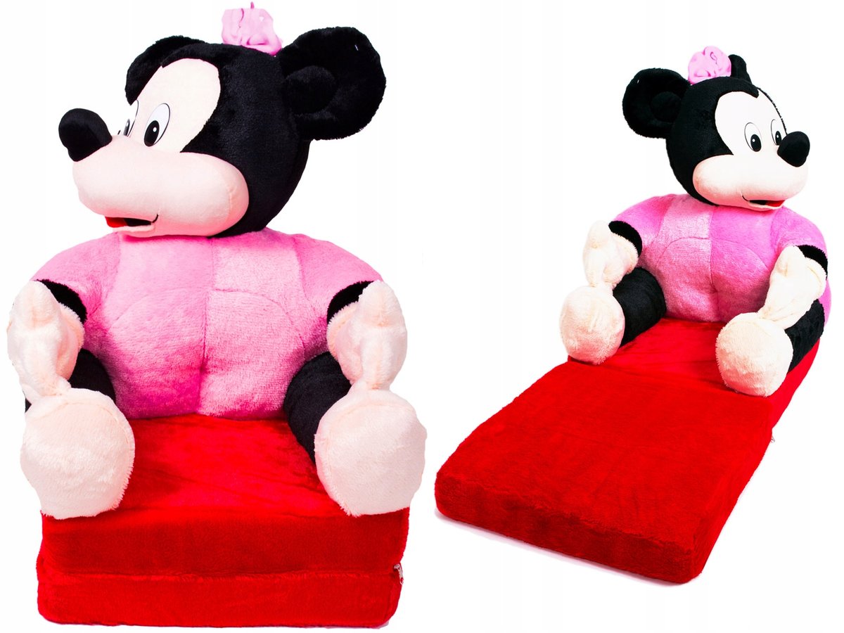 PRZYTULANKA minnie MIŚ MYSZKA FOTEL MASKOTKA 5w1