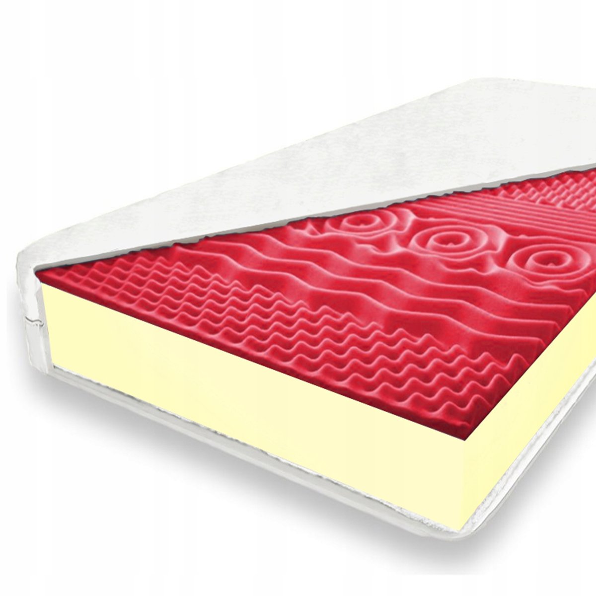 MASUJĄCY MATERAC 90X190 NA BÓLE I SKURCZE HR HIT