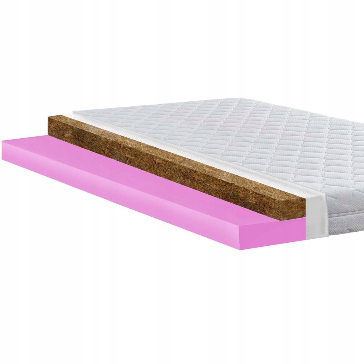 MATERAC NAWIERZCHNIOWY 70X180 HR Z KOKOSEM ELASTIC