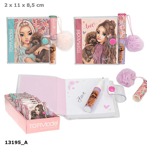 Notesik Z Długopisem Top Model Floral 1Szt.Mix 13195A