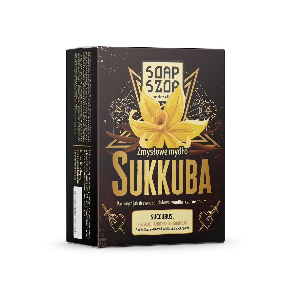 Soap Szop, Zmysłowe mydło Sukkuba, 90 g