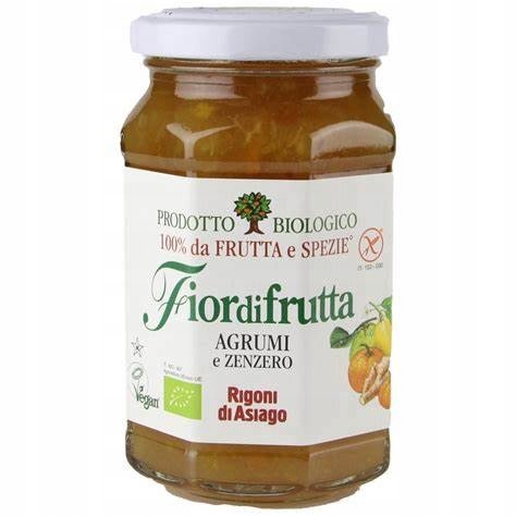 Fiordifrutta Bio I Wegańska – Agrumi I Imbir, Naturalna Rozkosz Smaku