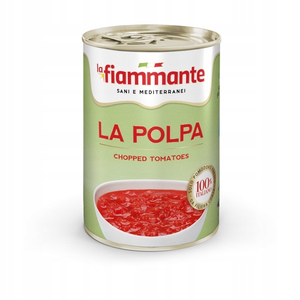 Polpa Pomidorowa Pomidory Krojone 400 G La Fiammante Włoskie