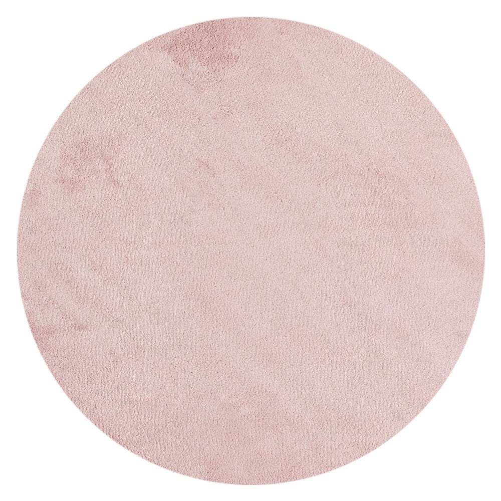 Różowy okrągły dywan odpowiedni do prania ø 160 cm Sky – Ayyildiz Carpets