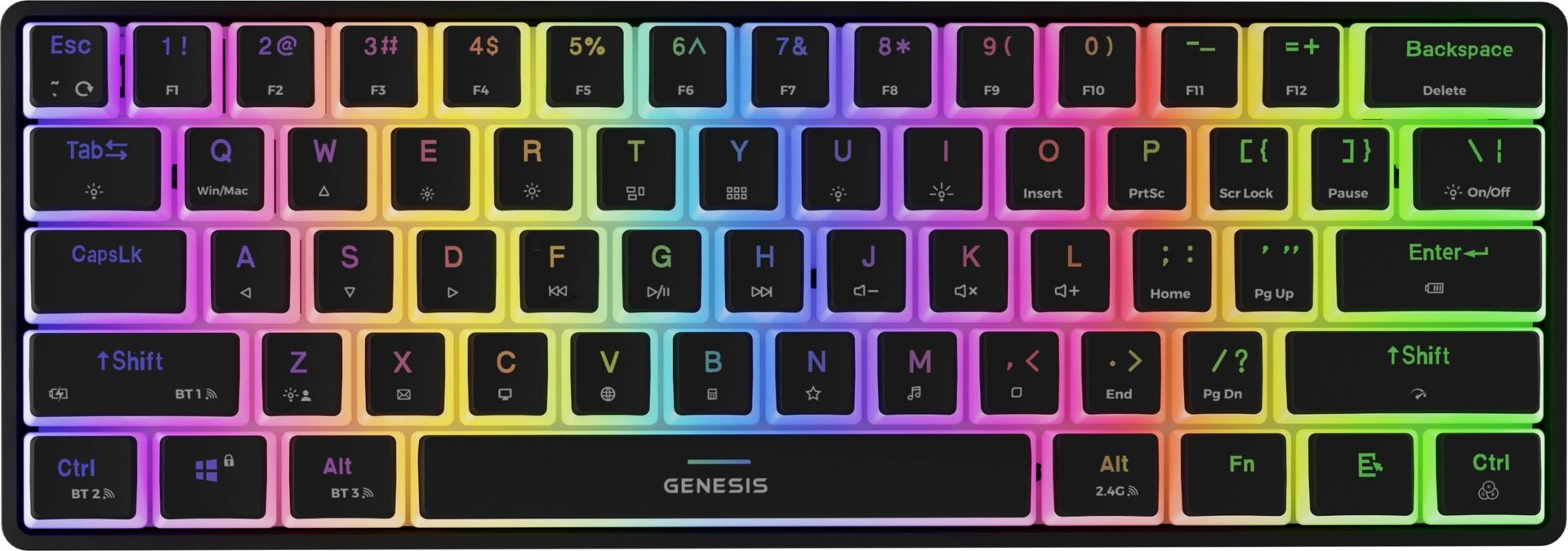 Genesis Thor 660 G2 Gateron Red NKG-1916