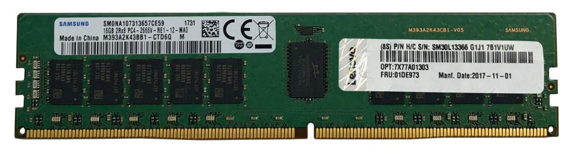 Lenovo Memory Module 16 Gb 1 X 16 Gb