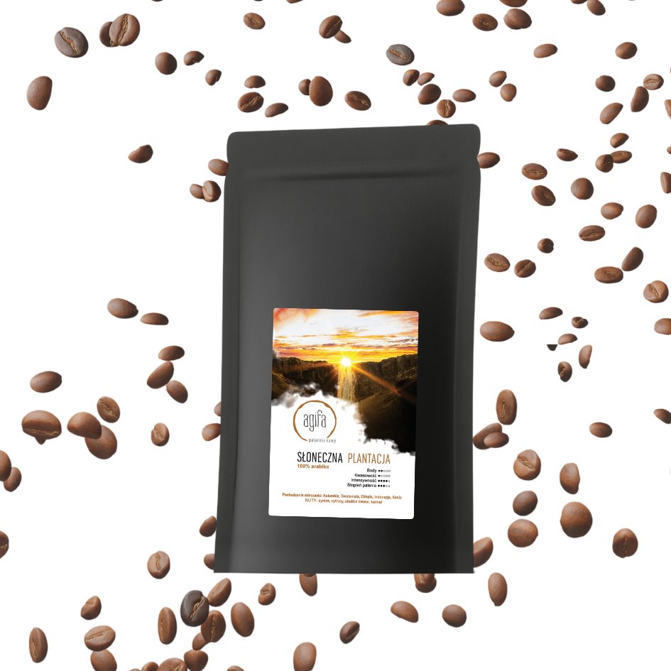Kawa ziarnista Agifa Słoneczna Plantacja 1kg