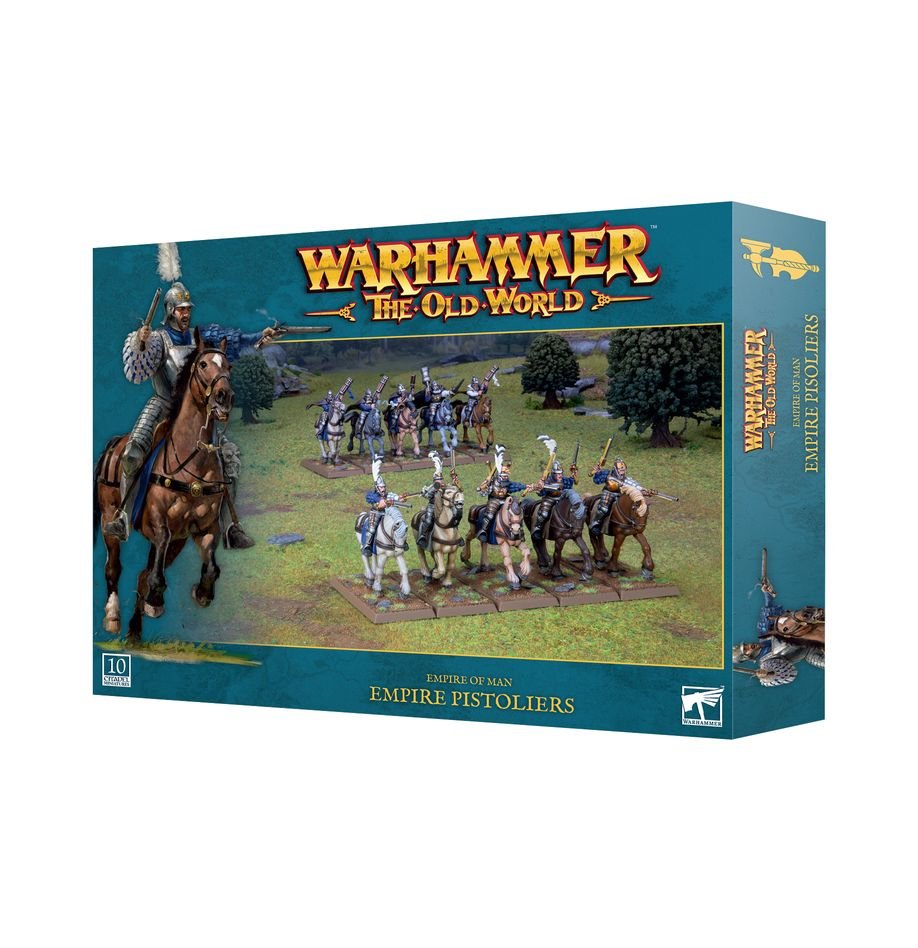 Empire pistoliers empire of man, warhammer the old world