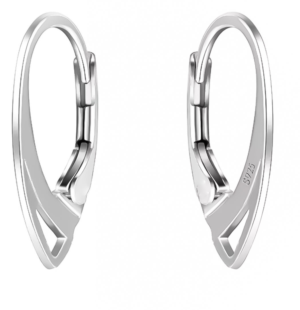 Zapięcia ze srebra 925 angielskie do wiszących kolczyków ,damskie 2 SZTUKI