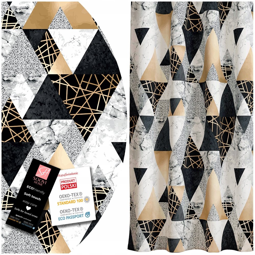 GOTOWE ZASŁONY NA ŻABKI 140x250 ZASŁONA NA TAŚMIE