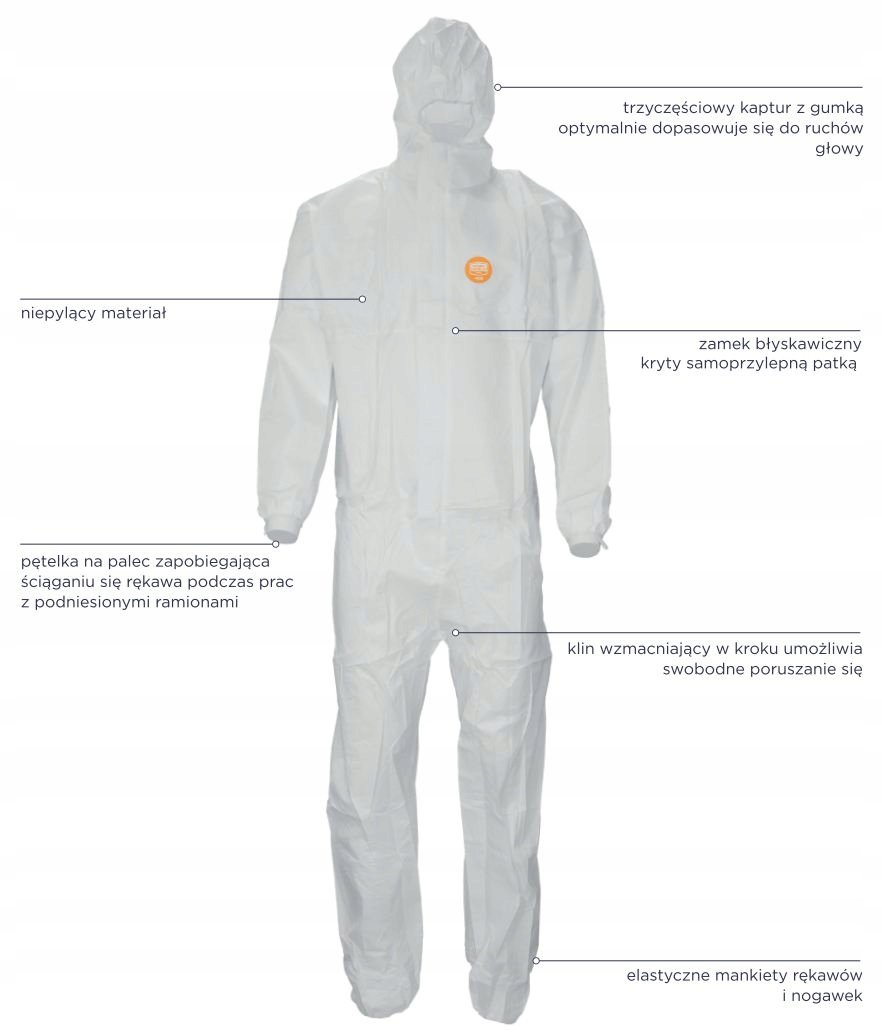 Kombinezon WorkShield Pro 400 typ 5-B, Typ 6-B - rozmiar XXL