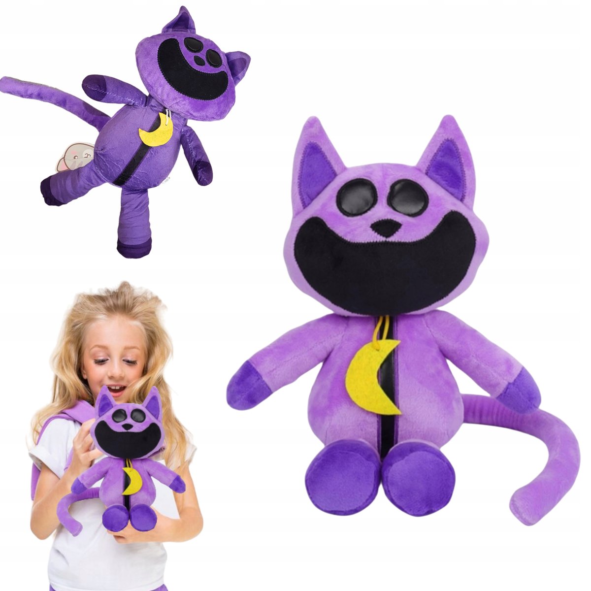 Maskotka HoppyHopscotch Smiling Critters Cartoon MONSTER GAME KRÓLIK 35cm