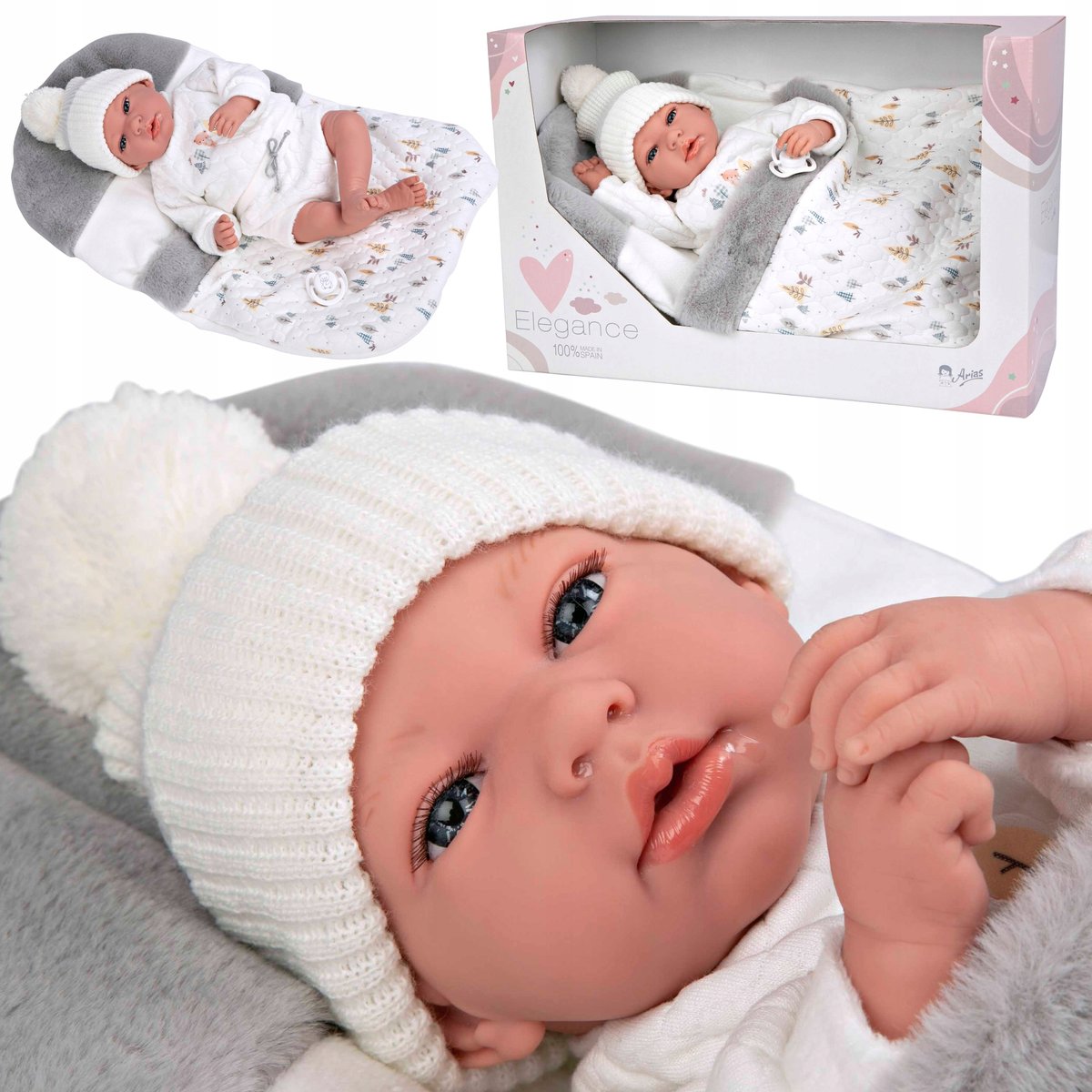 HISZPAŃSKA LALKA BOBAS MUNECAS ARIAS 60822