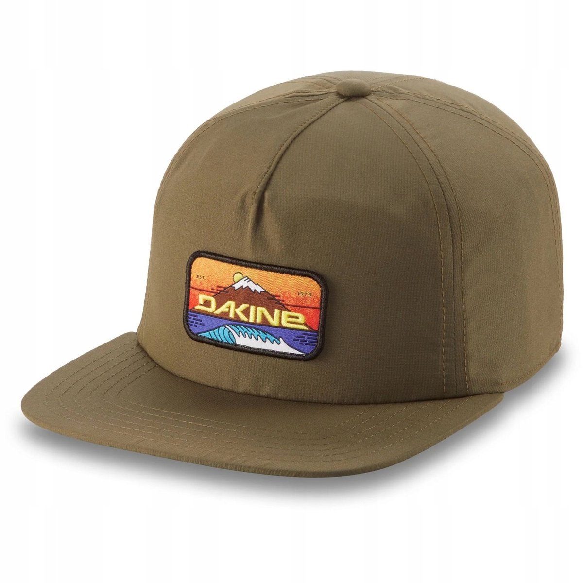 Czapka dakine r&r unstructured cap elegancki i swobodny styl zielona
