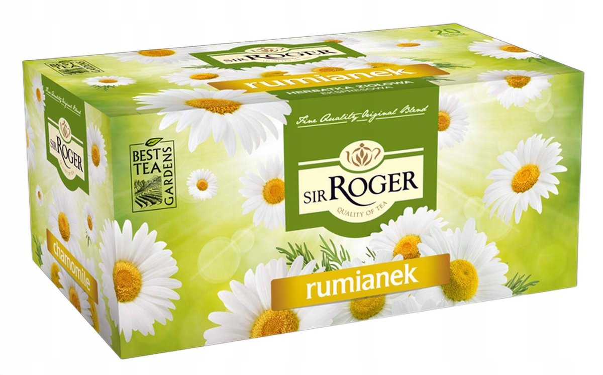 Sir Roger Rumianek Herbatka ziołowa 30 g (20 torebek)