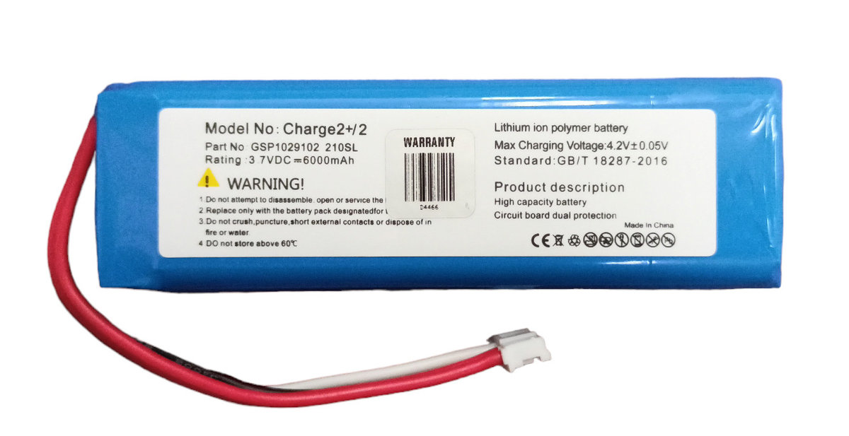 Bateria do JBL CHARGE 2 GSP1029102R 210SL