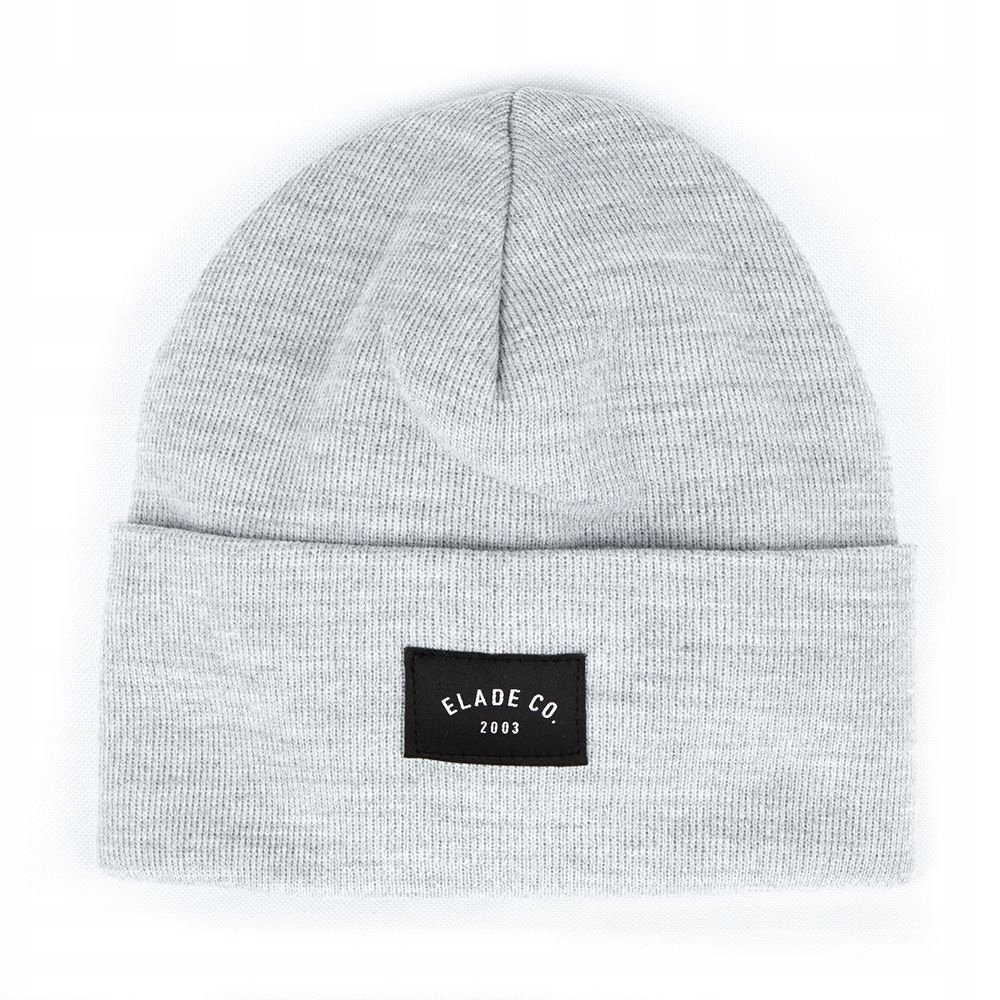 Czapka Zimowa wywijana Elade Acrylic jasny szary