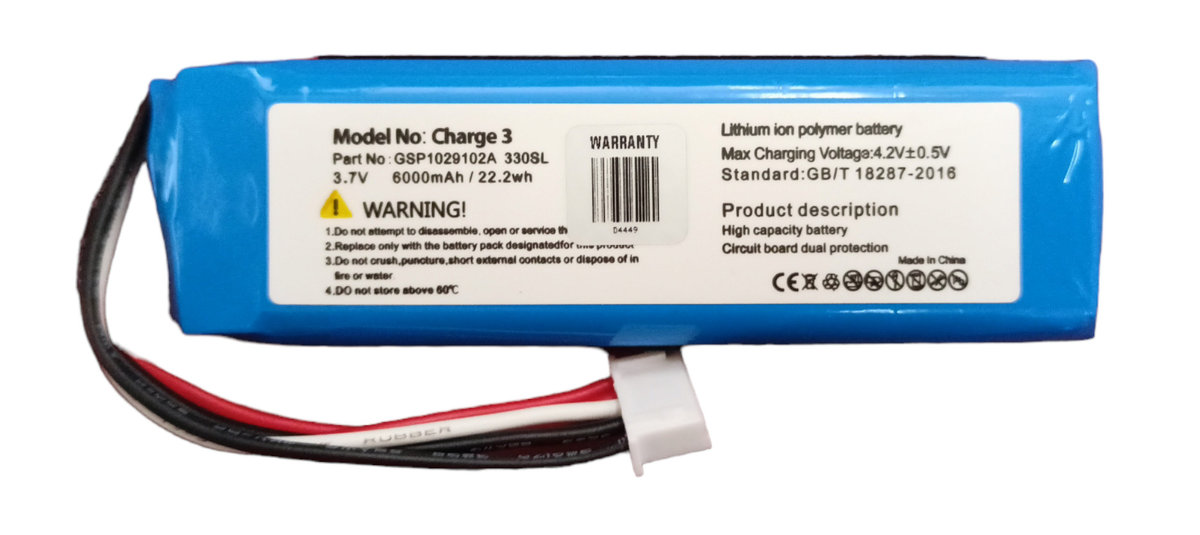 Bateria do JBL CHARGE 3 JML330SL