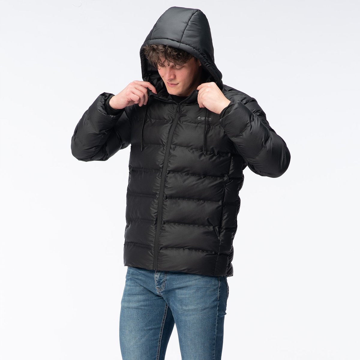 Męska Kurtka Zimowa Pikowana Diorro czarna S