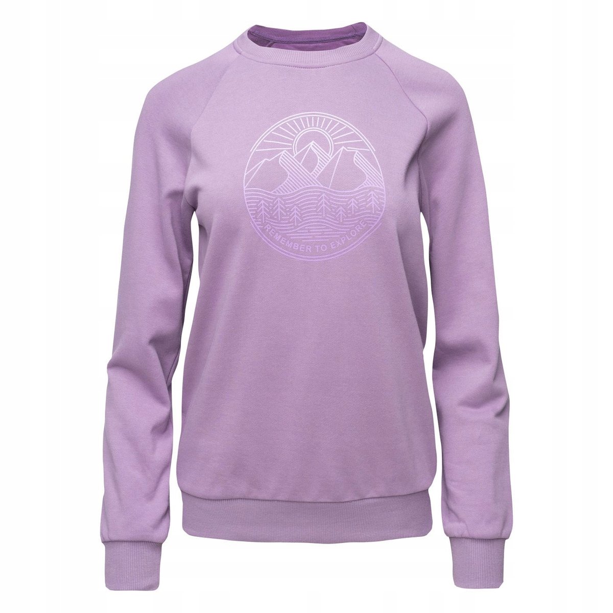 Bluza Elbrus Carinio dla kobiet fiolet róż bez kaptura hiphopshoppl XS